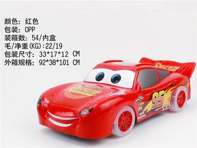 汽车总动员惯性车3代(34CM)明轮音乐IC4灯