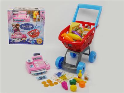 A snow joy shopping cart register light, scanning, supermarket house 2 grains AA