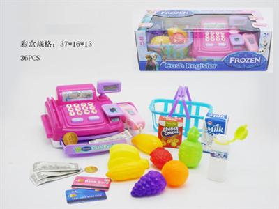 Snow purple cash register 3AA doesn't charge electricity