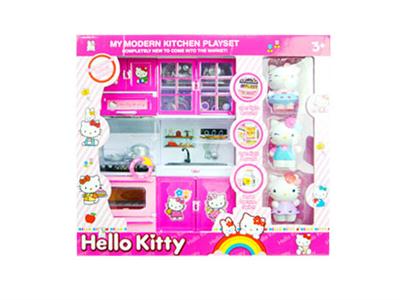 HELLO KITTY厨房系列组合配KT猫
