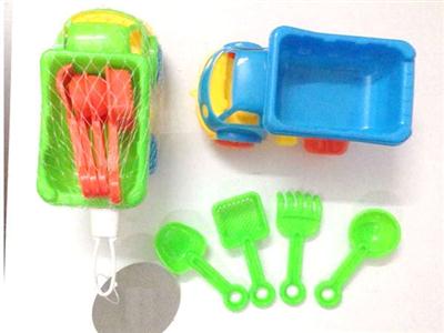 5 pieces of beach toys