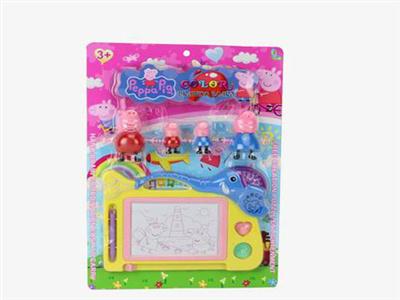 Pepe pig writing board