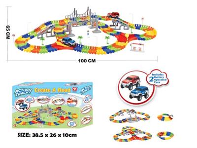 电动积木轨道车 192PCS