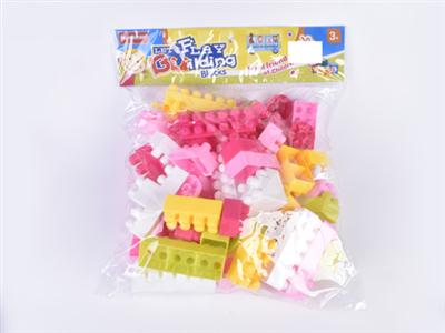Girls series - high frequency new card head bag building blocks
