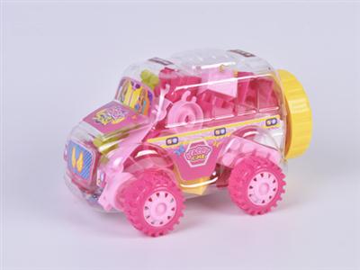 Girls series - Mini school bus puzzle blocks