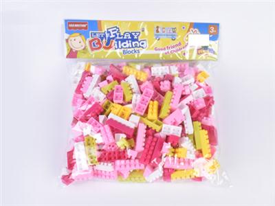 Girls series - high frequency new card head bag building blocks