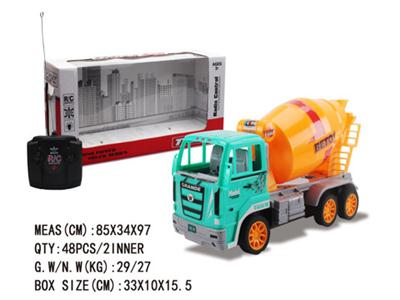 四通灯光遥控工
程搅拌车