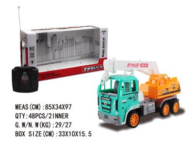 四通灯光遥控工
程吊车