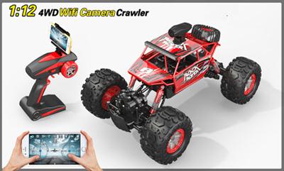 1：12 2.4G 四驱攀爬车（合金车壳）带WIFI实时传输摄像头