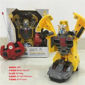 大黄蜂1/18 ，一键遥控变型车