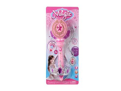 Magic wand Crown Necklace