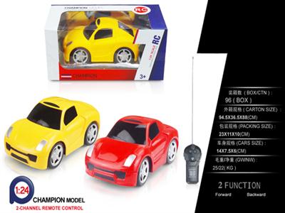 1:24二通Q版保时捷遥控车