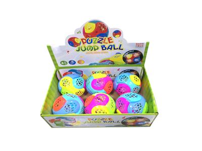 Assembled puzzle jump