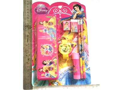 Snow White Watch suction board Stationery Set