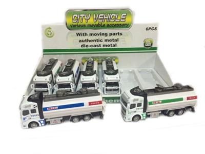 合金回力洒水车