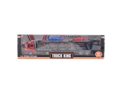 Alloy Trailer with 2 cars