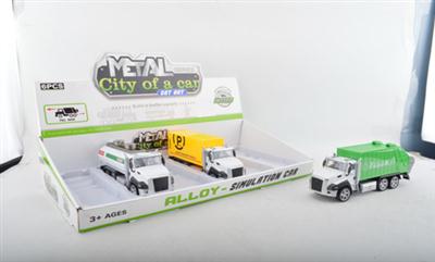 合金回力运输车3款
