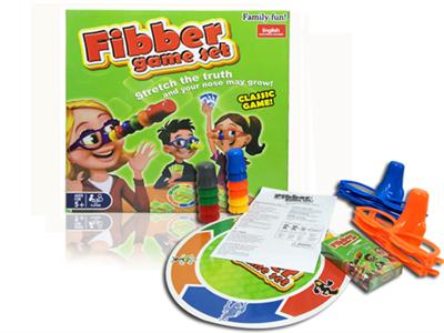 Board game glasses nose fibber board game liar party tricky toys