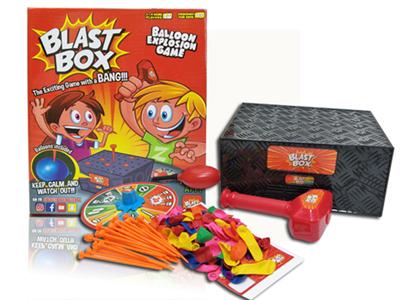 Blast box knock tricky toy box