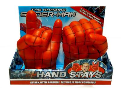 2 spider man hand puppet (right hand Mix)