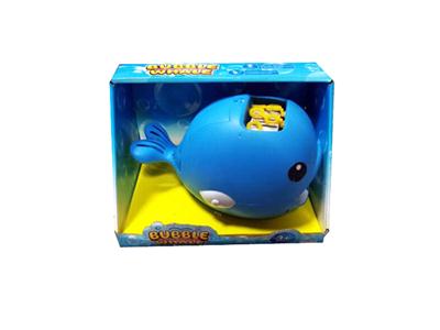 Electric bubble machine