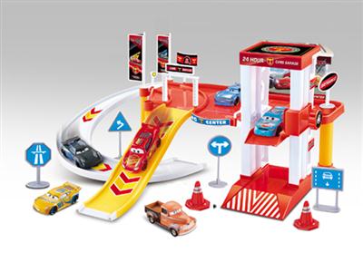 Car park 3 parking lot combination (random distribution 2 role taxi racing)
