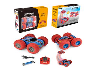 2.4G遥控炫技翻跳车
(1:18仿真比例,一车两面)