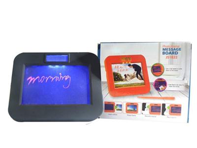 Message board alarm clock with recording (upgrade)