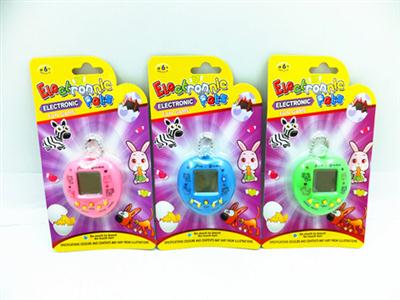 Heart type electronic pets with beads