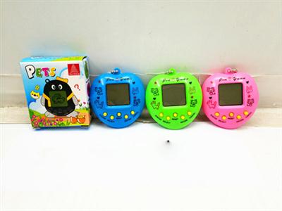Heart type electronic pets with rope