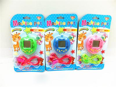 Heart type electronic pets with rope