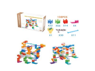 Crystal ball maze block 108pcs