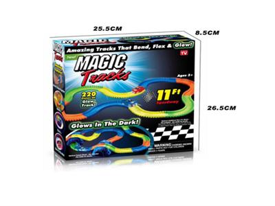 夜光轨道车220pcs