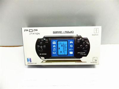 PSP blue screen game machine register