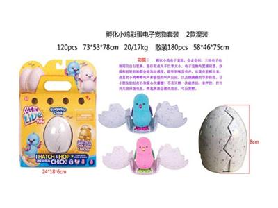 孵化小鸡彩蛋电子宠物套装
