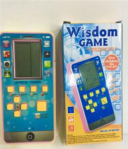 Mobile phone shape game machine