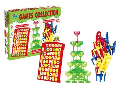Three in one puzzle game toys
