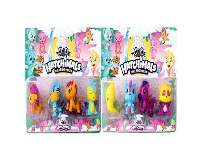 2.5 inch magic pet egg doll 4 card installed 2 mixed product
