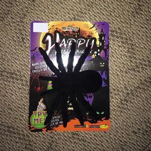 1pcs flocking spider (big)