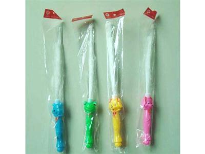Three flash cartoon fiber