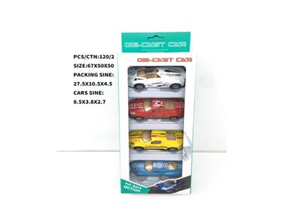 1:50 alloy models (4 set) back