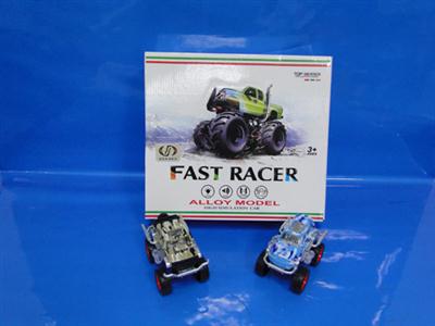 1:32 alloy back light music 6 cars set