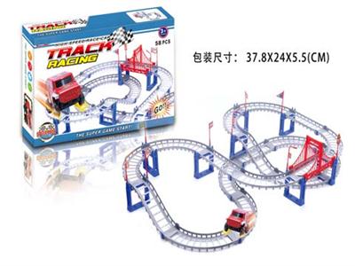 电动DIY轨道车58PCS