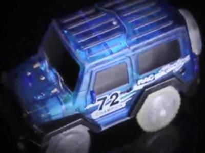 蓝色车