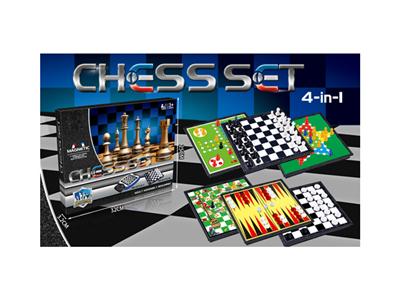Magnetic Chess Six in One