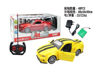 1:18野马
四通手动开门遥控车
