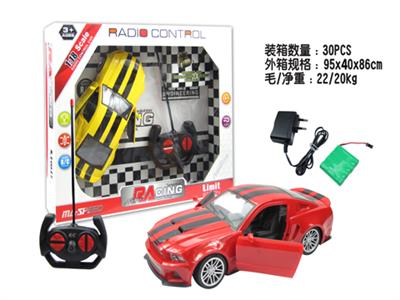 1:18野马
四通手动开门遥控车