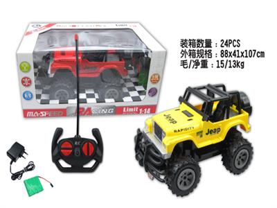 1:14牧马人
四通遥控车（小遥控器）