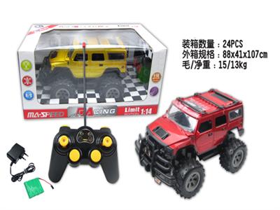 1:14悍马
四通遥控车（大遥控器）