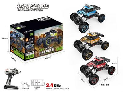 1:14骨架四驱攀爬越野车（加长版）